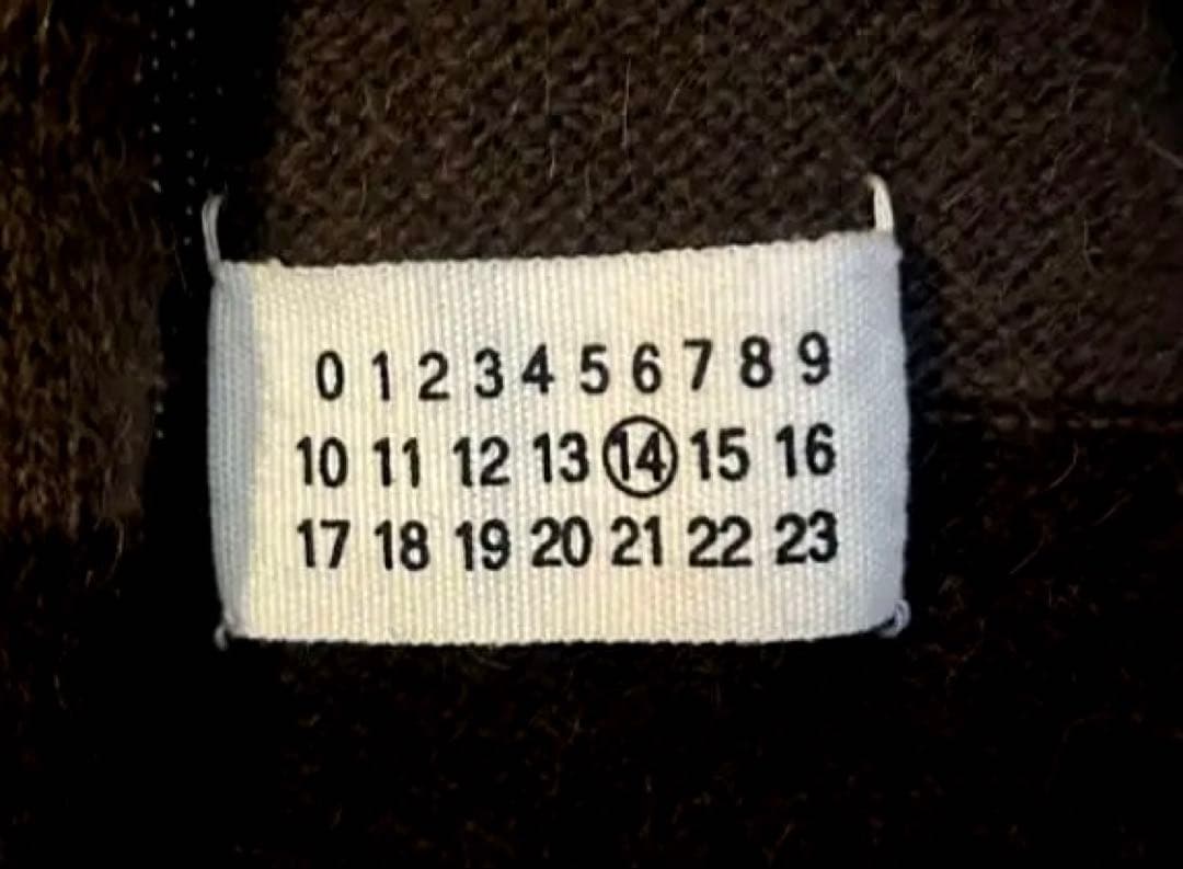 【MAISON MARTIN MARGIELA】マフラー キャメルヘア