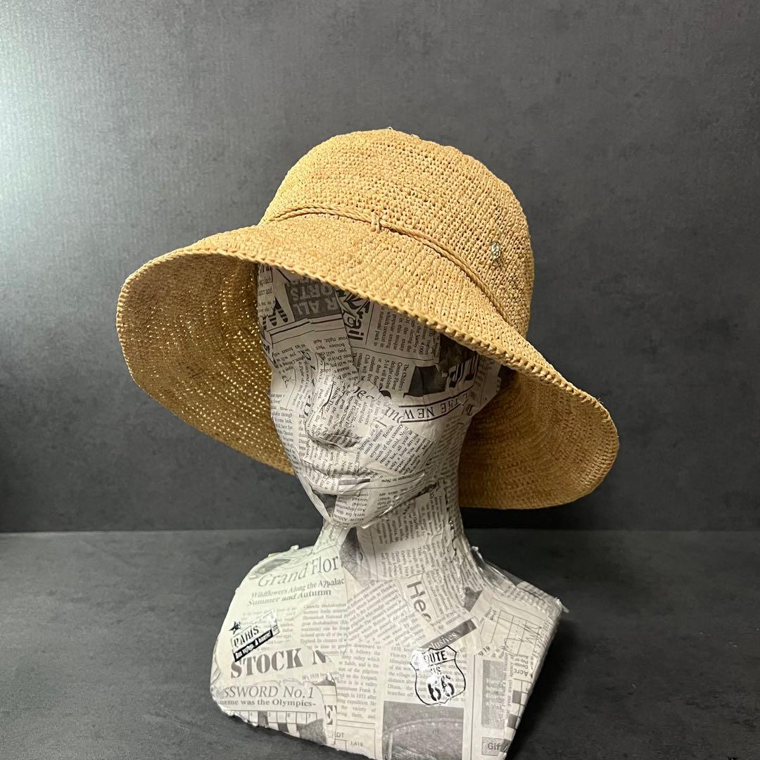 【良品】ヘレンカミンスキー 帽子 ハット 麦わら帽子　PROVENCE8 日よけ