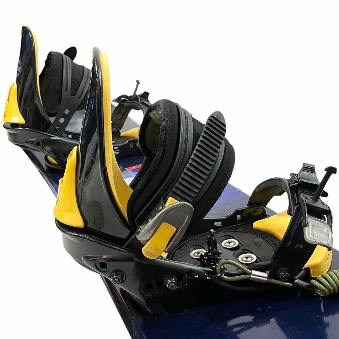 サロモン × フラックス スノーボードセット ボード152cm / バインSM