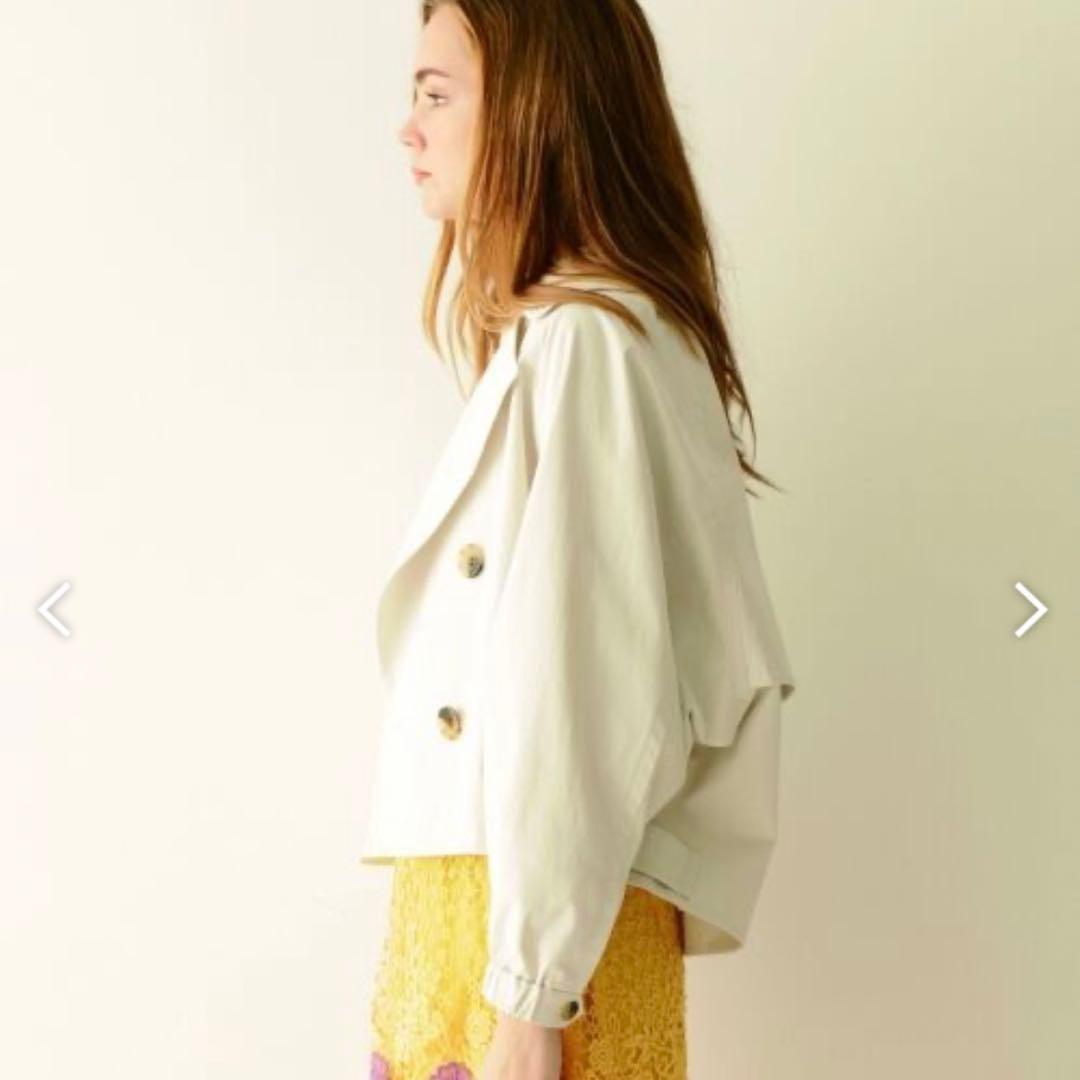 グレースコンチネンタル　ドルマントレンチジャケット