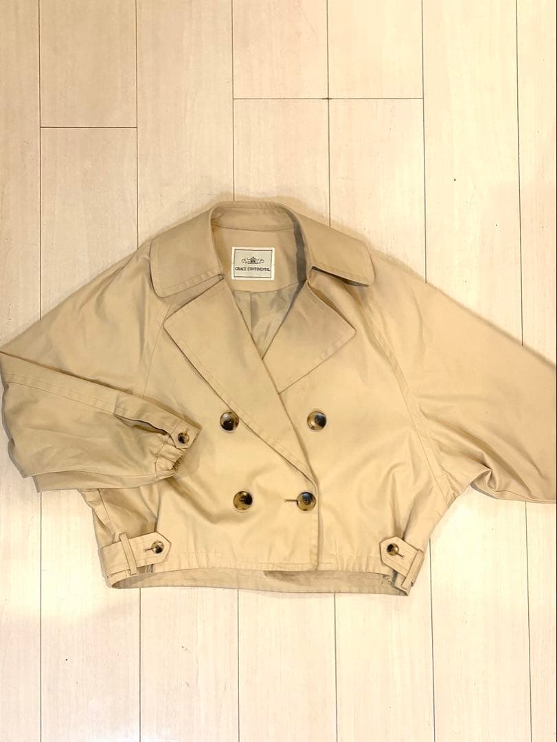 グレースコンチネンタル　ドルマントレンチジャケット