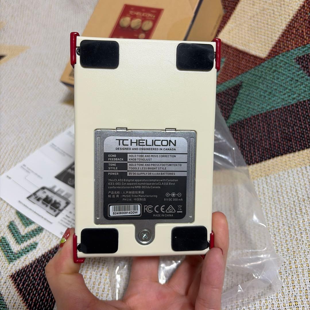 【美品】TC HELICON MIC MECHANIC 2 ボーカルエフェクター