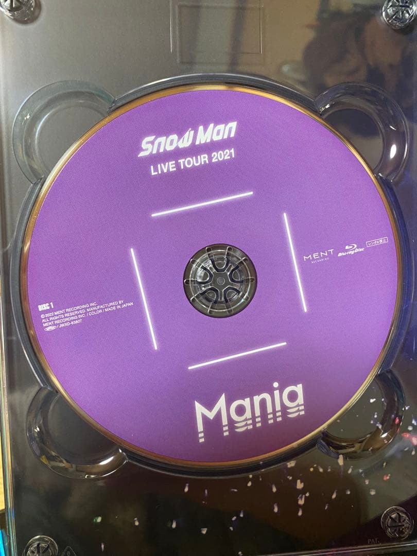  mania  初回限定盤　Blu-ray Man