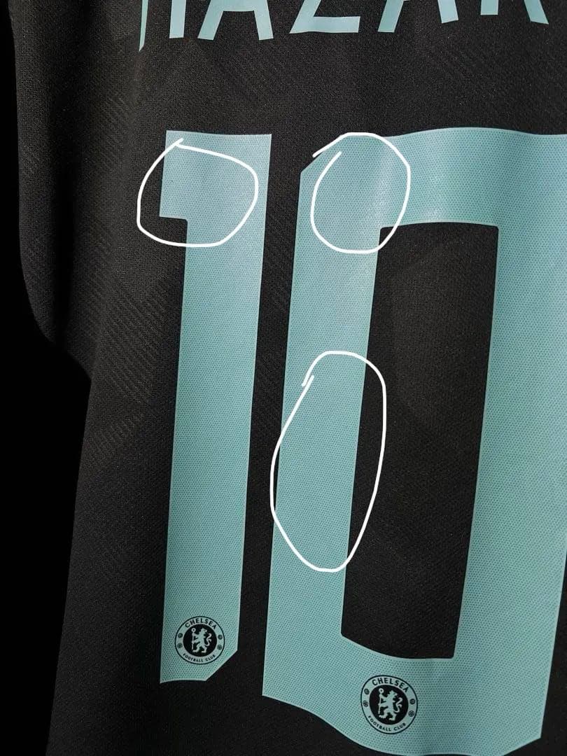 【メル】アザール＃１０ チェルシー１７／１８ ＣＬ仕様 (3RD)