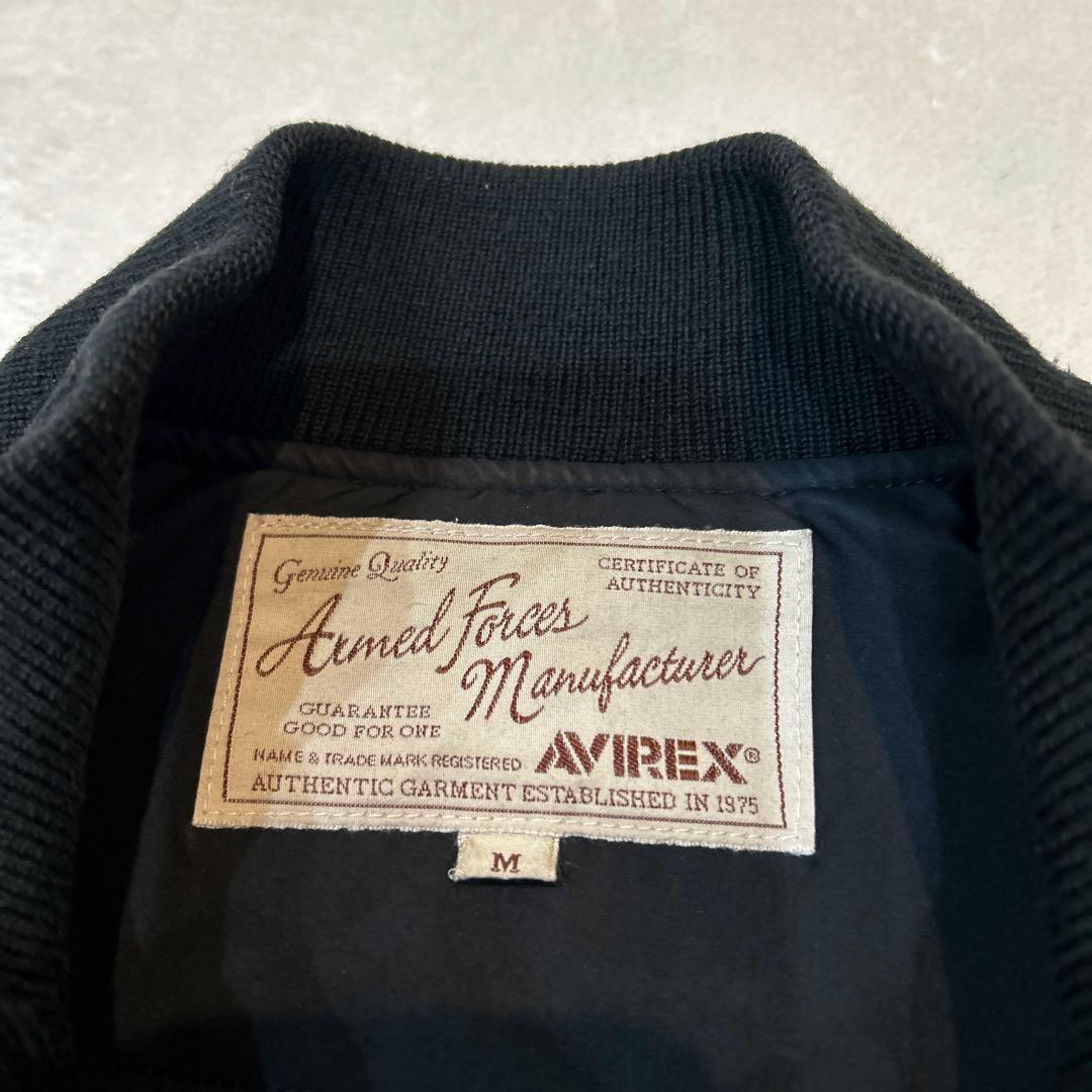 AVIREX MA1 フライトジャケットWEP COSTOM JACKET M