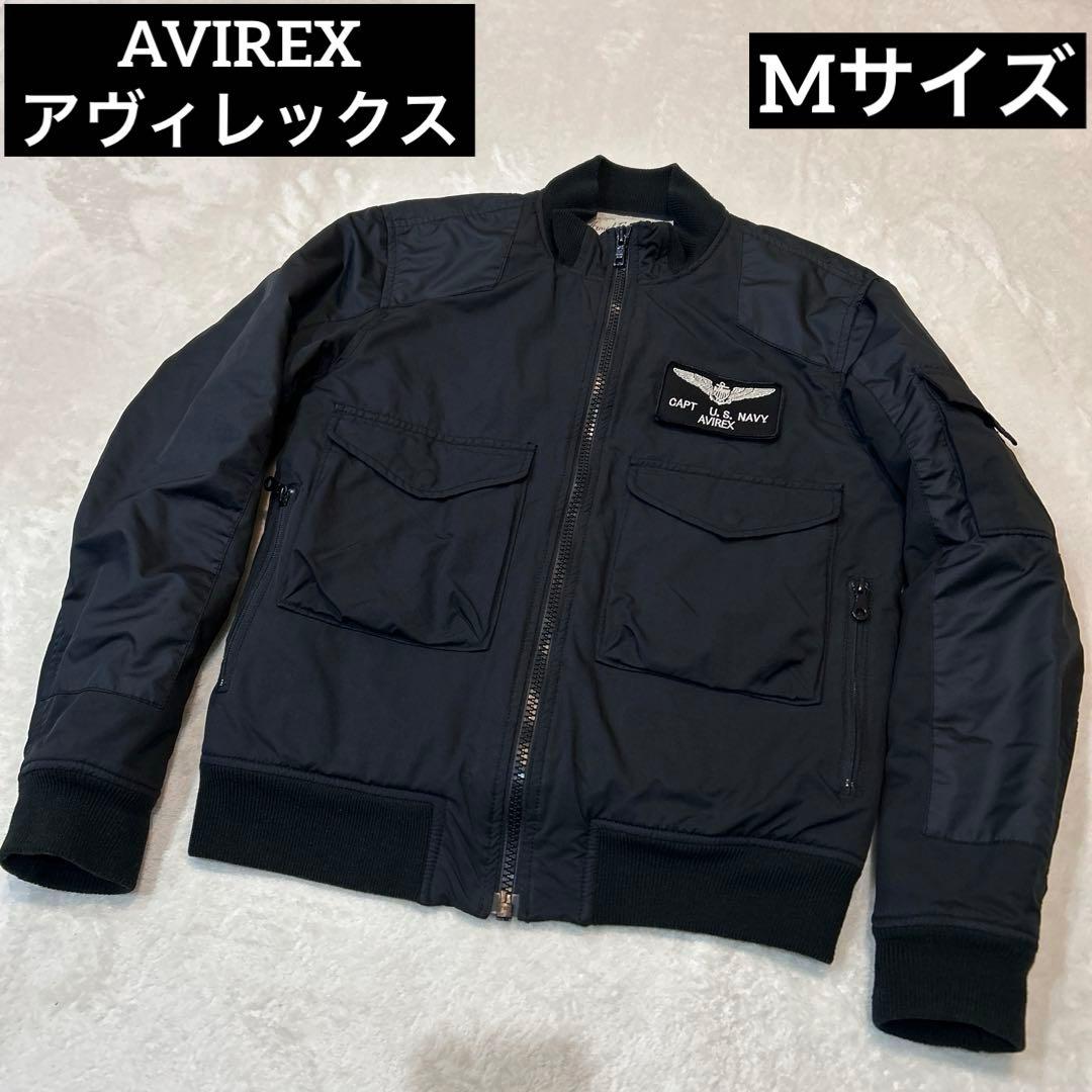 AVIREX MA1 フライトジャケットWEP COSTOM JACKET M