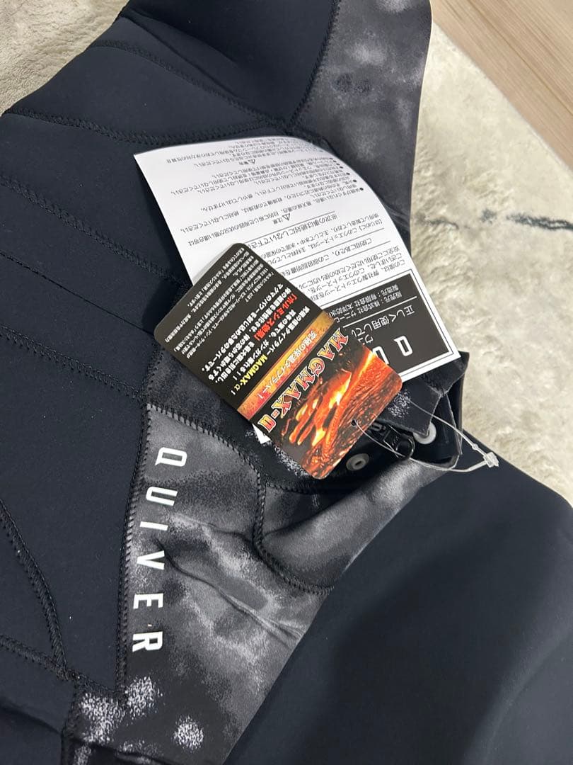 QUIVER フルスーツ ブラック グレー サイズ0