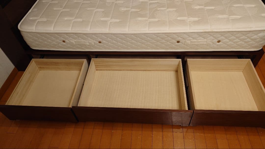 うーさん専用 日本ベッド　シルキーポケットハード ダブル