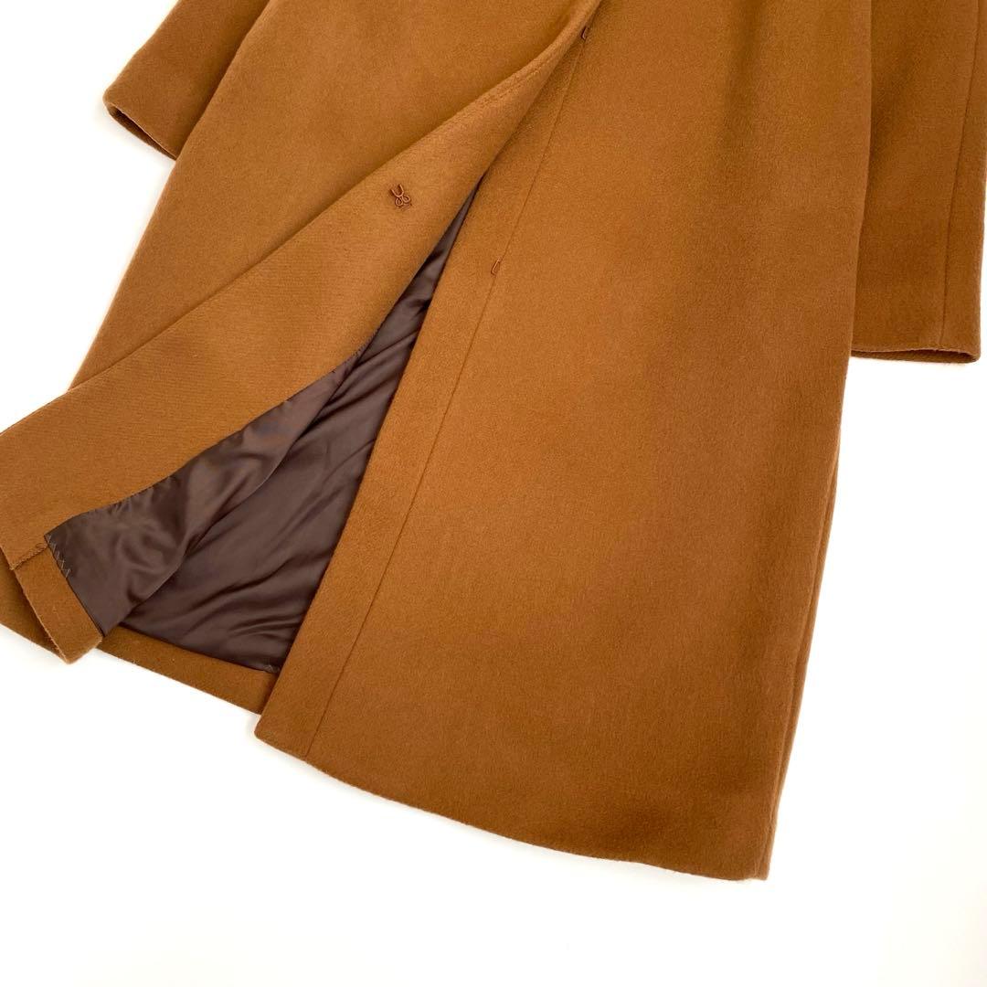 お値下げ✨美品✨デミルクス ビームス 4,6万円 ノーカラーコート ブラウン系