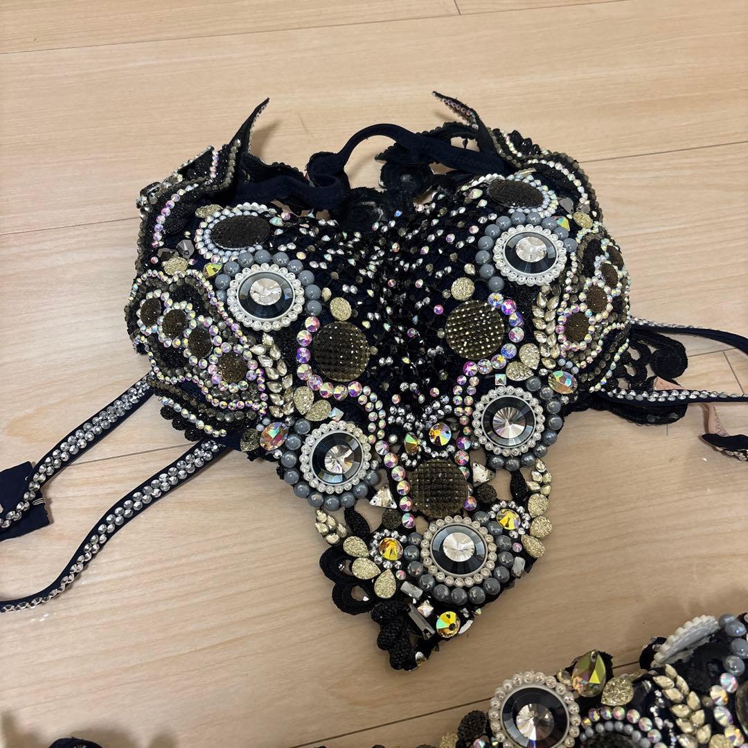 ベリーダンス衣装　イリーナ　濃紺