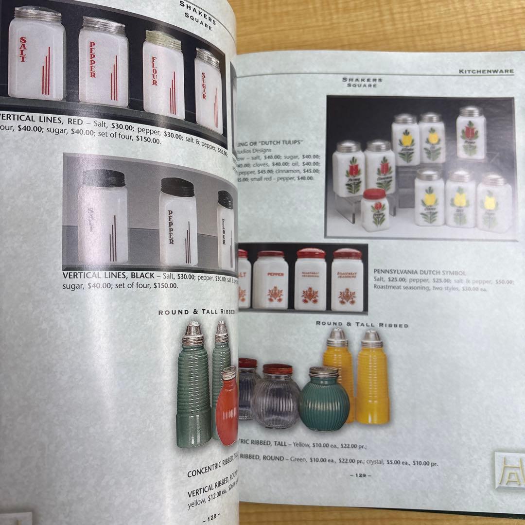 ヘーゼルアトラス ガラス 洋書