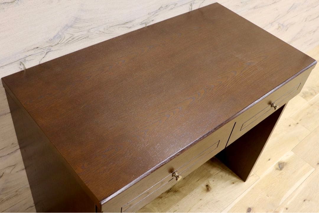 GMHH512○府中家具 IDC大塚家具 高橋工芸 オーク材 エグゼクティブデ