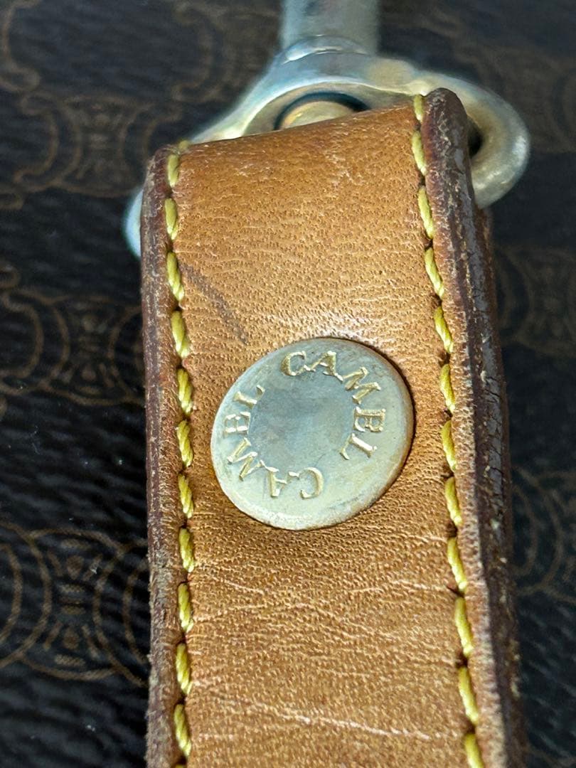 セリーヌ マカダム柄 ボストンバッグ ショルダー付