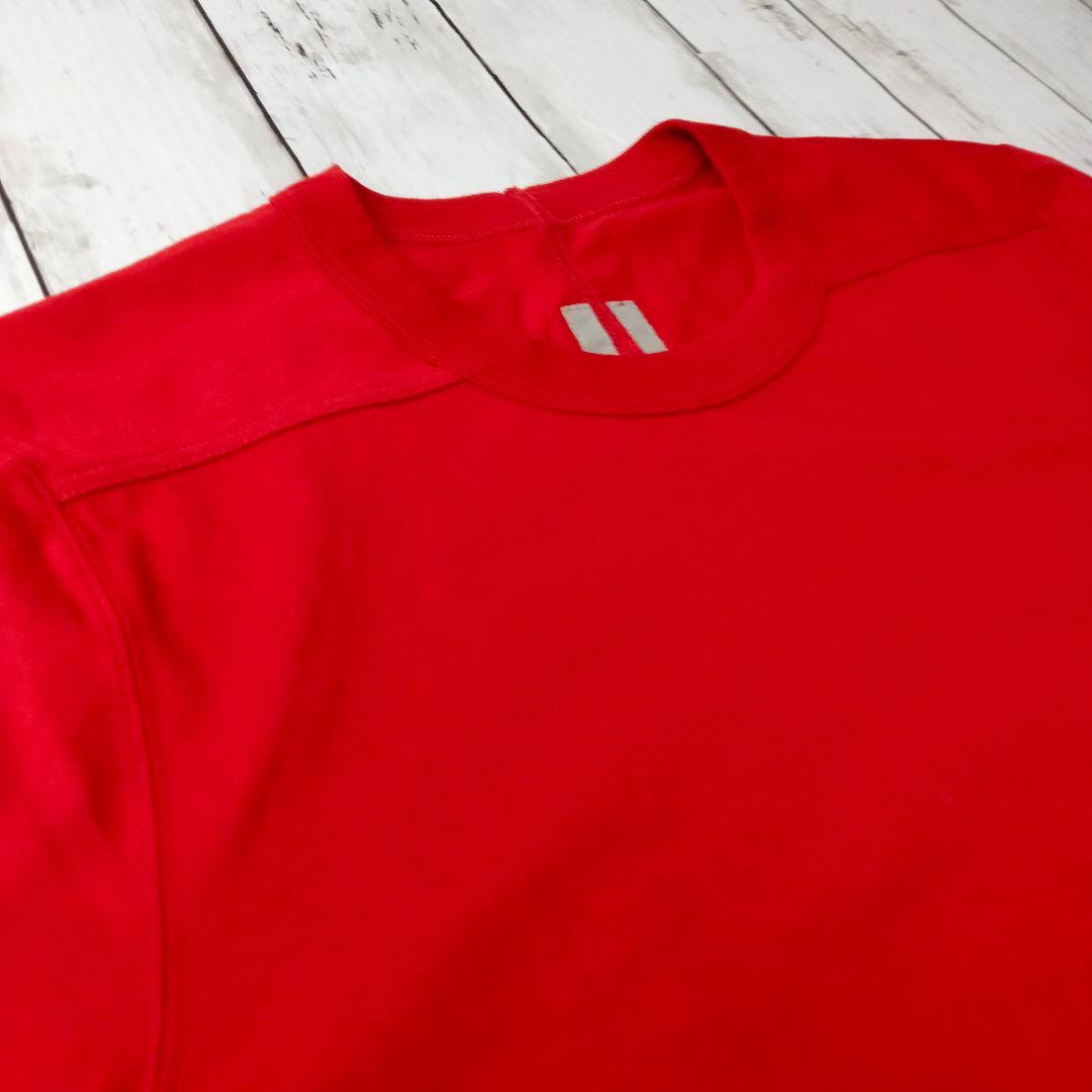 リックオウエンス【美品】Tシャツ　Ｌサイズ　RICK OWENS　赤