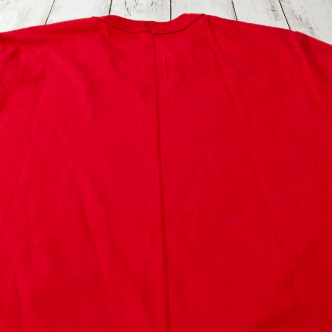 リックオウエンス【美品】Tシャツ　Ｌサイズ　RICK OWENS　赤