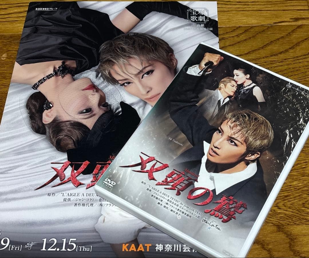 宙組 宝塚バウホール公演 Musical 双頭の鷲　DVDとプログラムのセット