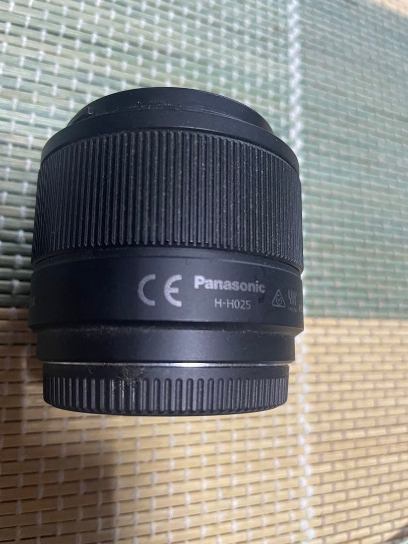 LUMIX 25mm F1.7 単焦点レンズ H-H025