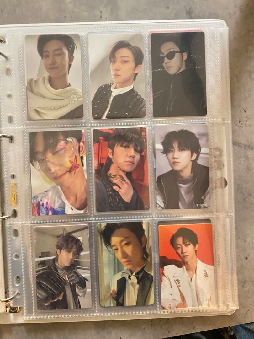 セブチ　ミンハオ　過去公式トレカまとめ売り　54枚