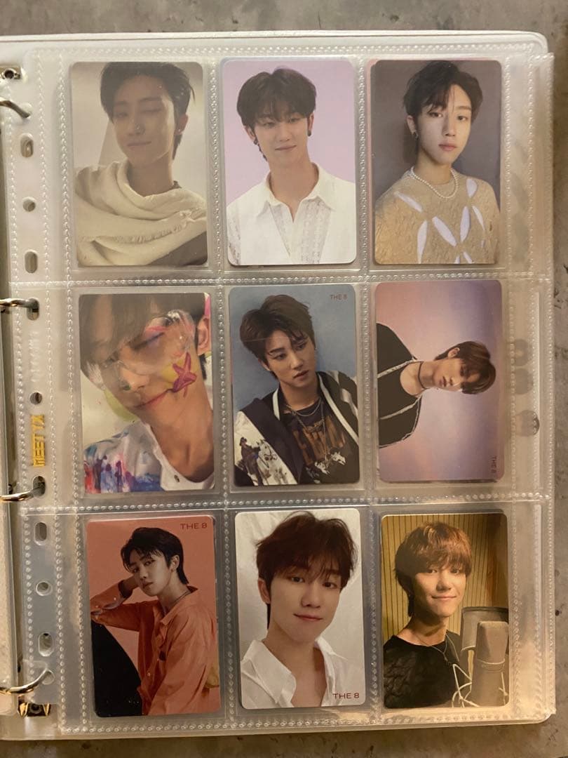 セブチ　ミンハオ　過去公式トレカまとめ売り　54枚