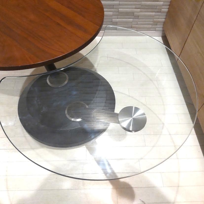 ★ウォールナット★ 馬場家具 Italstudio ツインテーブル イタリア