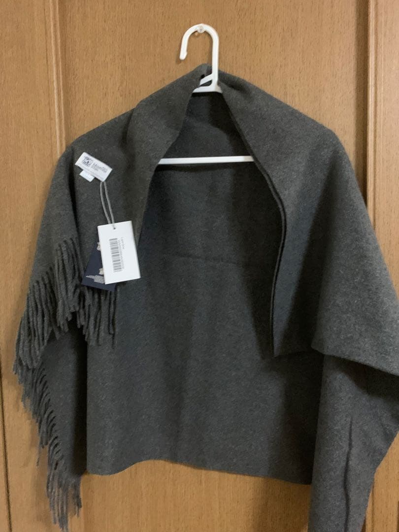 ホ*ジ様 美品Johnstons 大判ストールジョンストンズ マフラーグレー