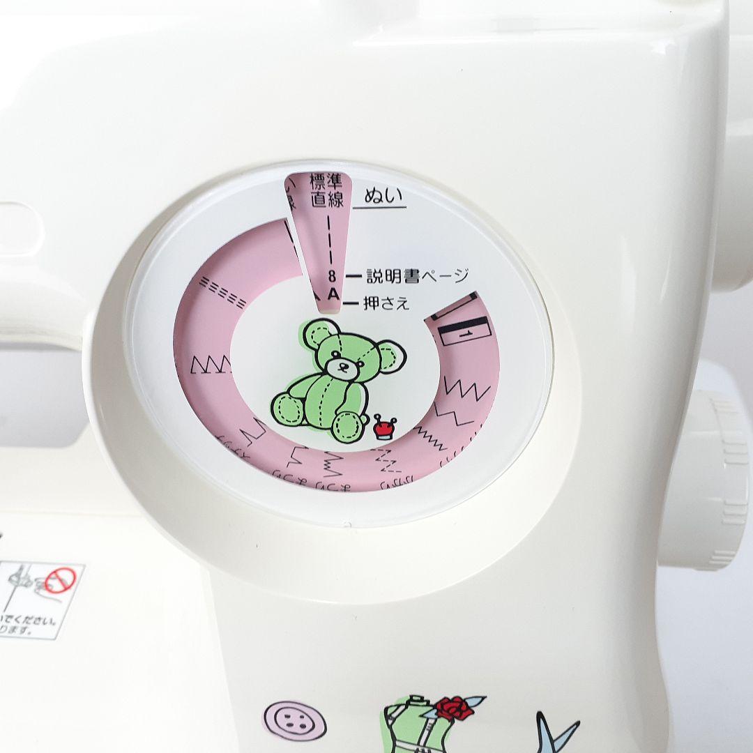 【美品】ジャノメコンパクト電子ミシン本体CL-595　未使用品動作確認済み