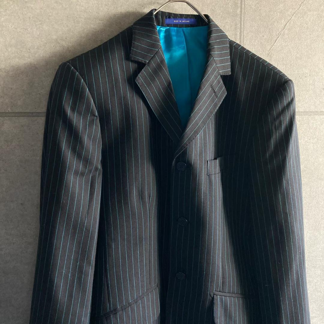 【OZWALD BOATENG】オズワルド ストライプジャケット W134