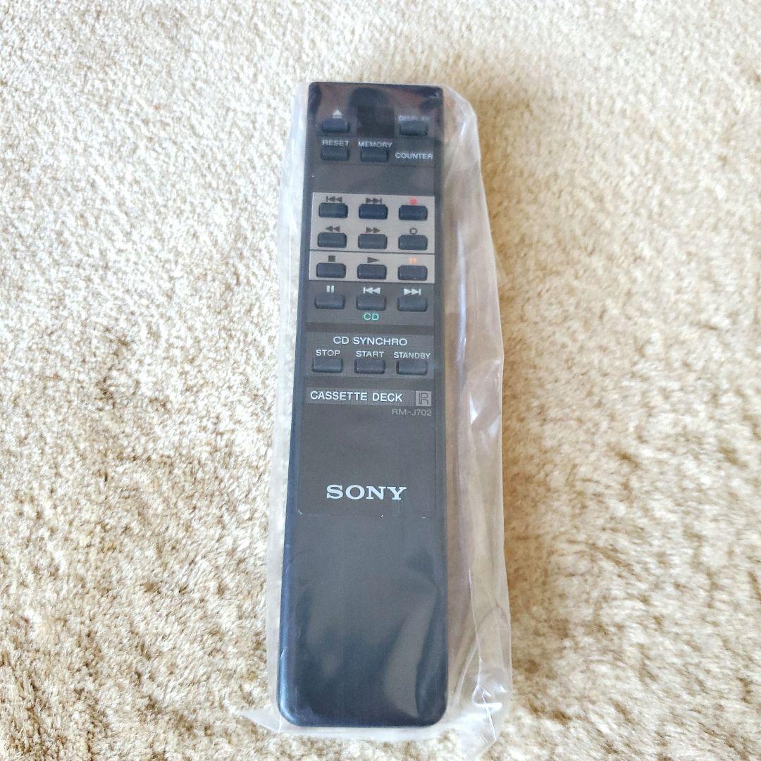 SONY RM-J702 ソニー純正リモコン　【新品未開封】　箱付き　レア