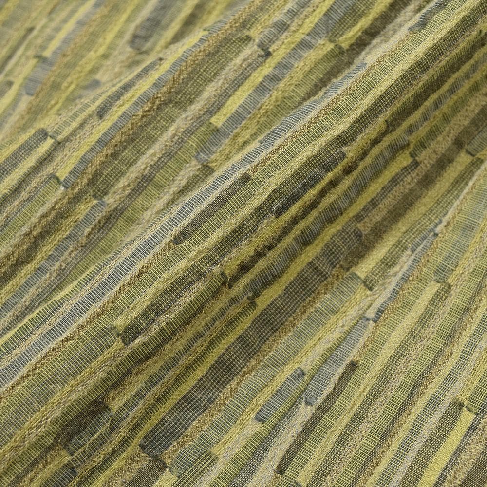 ヨーガンレール ウール コットン つぎはぎ パッチワーク コート 若草色 M