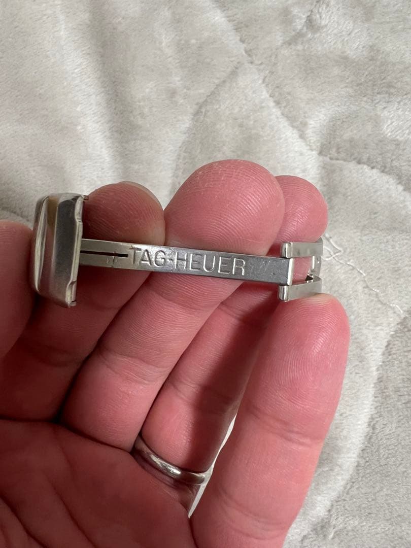 【実働】TAG Heuer セルシリーズ メンズ腕時計 自動巻 ホワイト文字盤