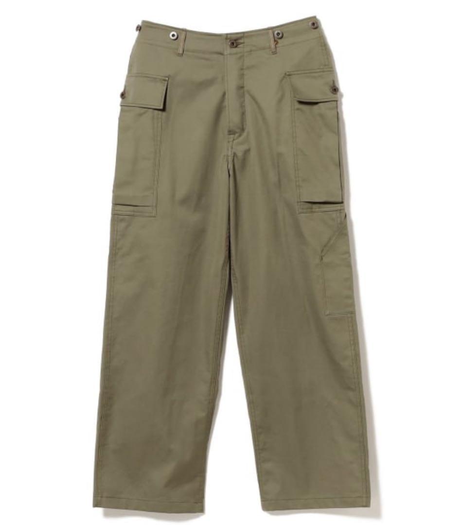 【ナイジェル・ケーボン】M-43モディファイパンツ - ライトモールスキン