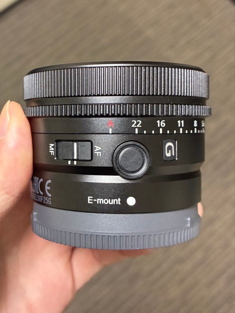 Sony FE 50mm f2.5 G レンズ
