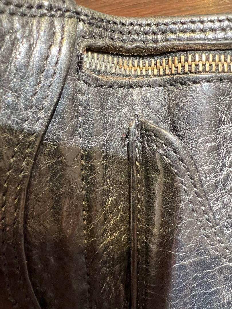 クロムハーツ３フォールドクロスボタンウォレット