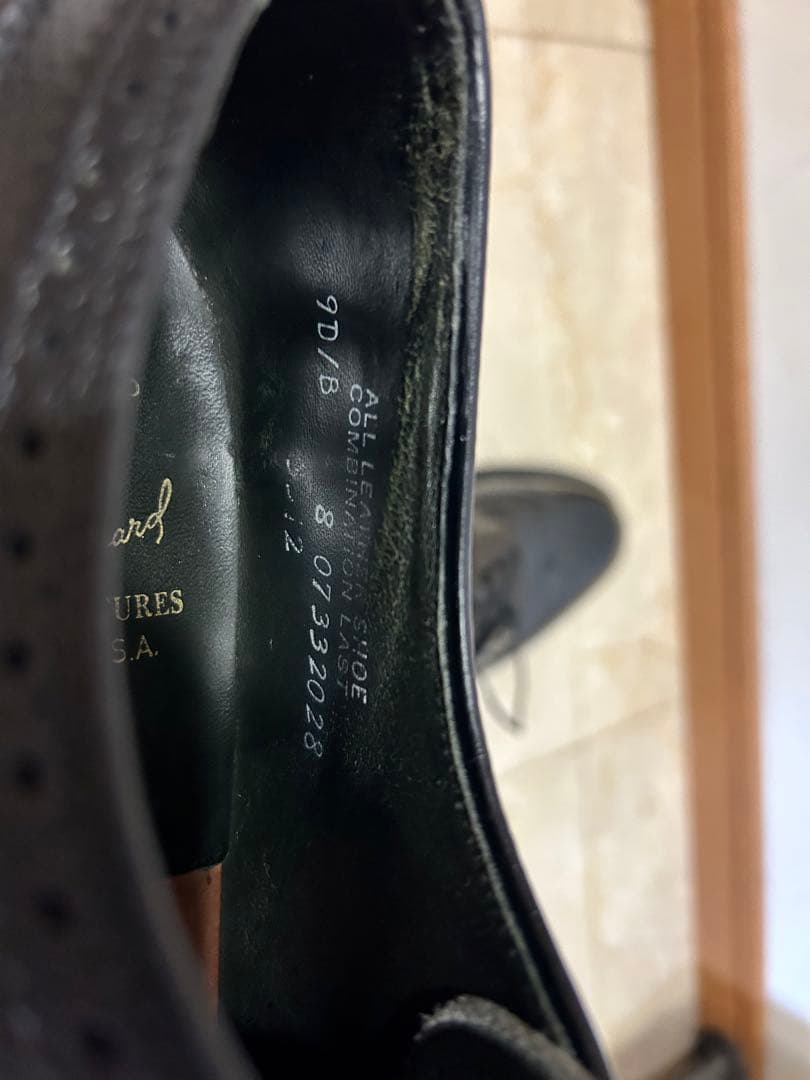 Hanover L.B.Shepard ロングウイングチップ 革靴