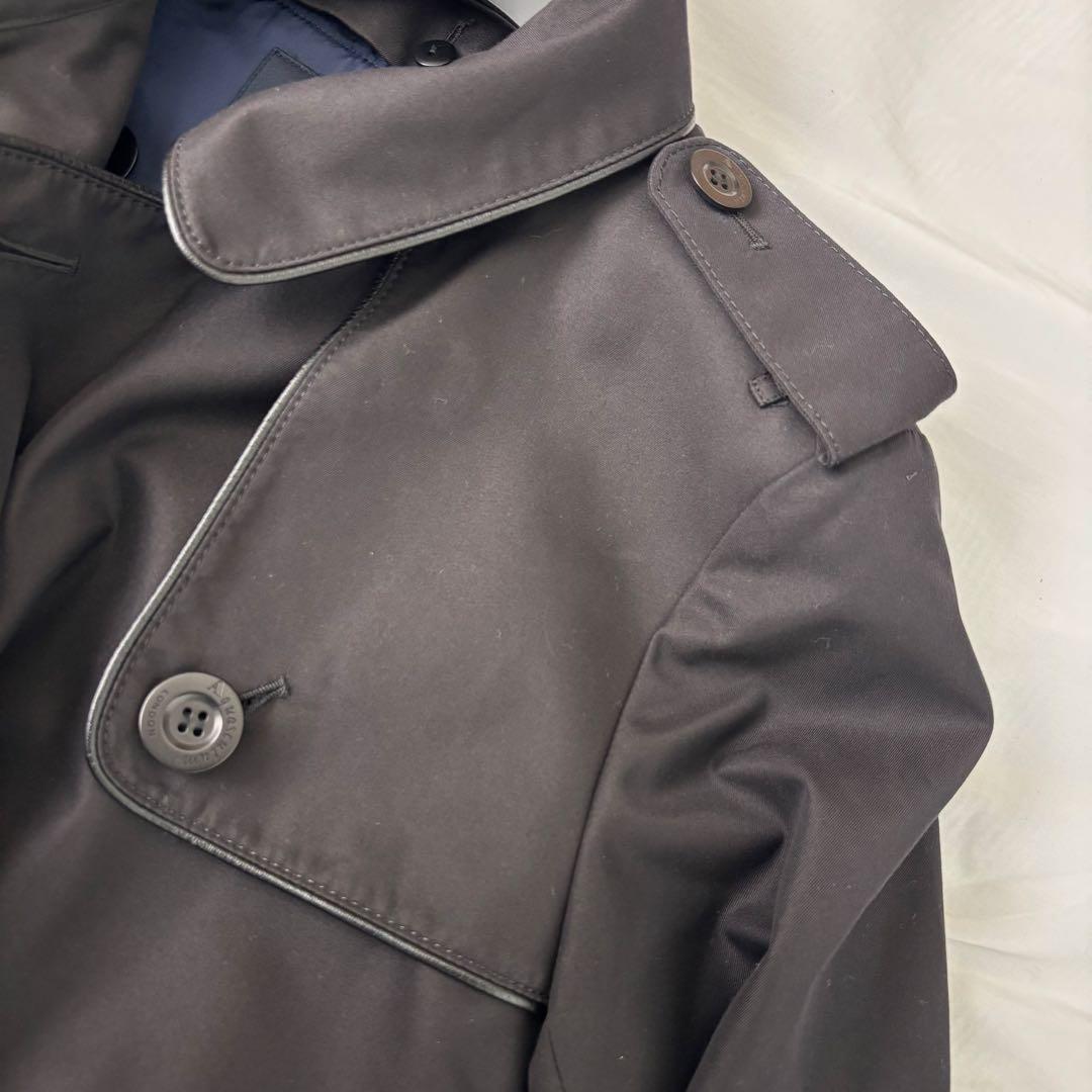 ◎専用　アクアスキュータム トレンチ ライナー ロング カシミヤ チェック