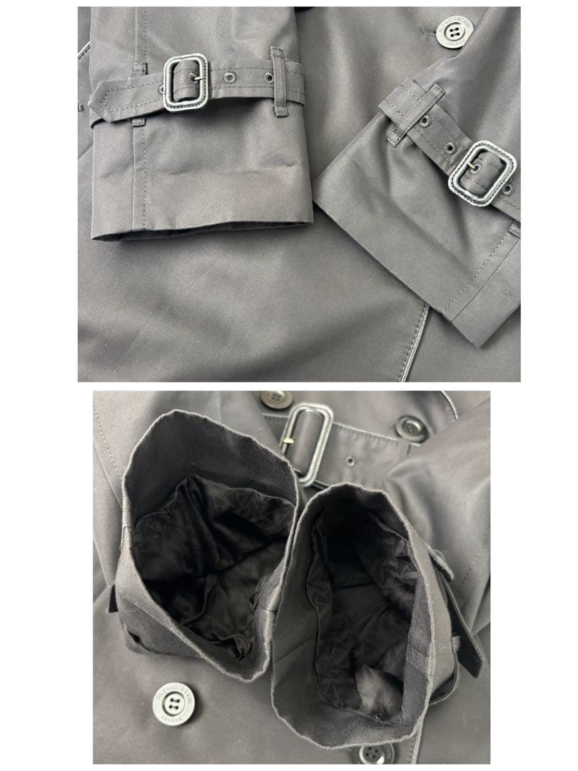 ◎専用　アクアスキュータム トレンチ ライナー ロング カシミヤ チェック