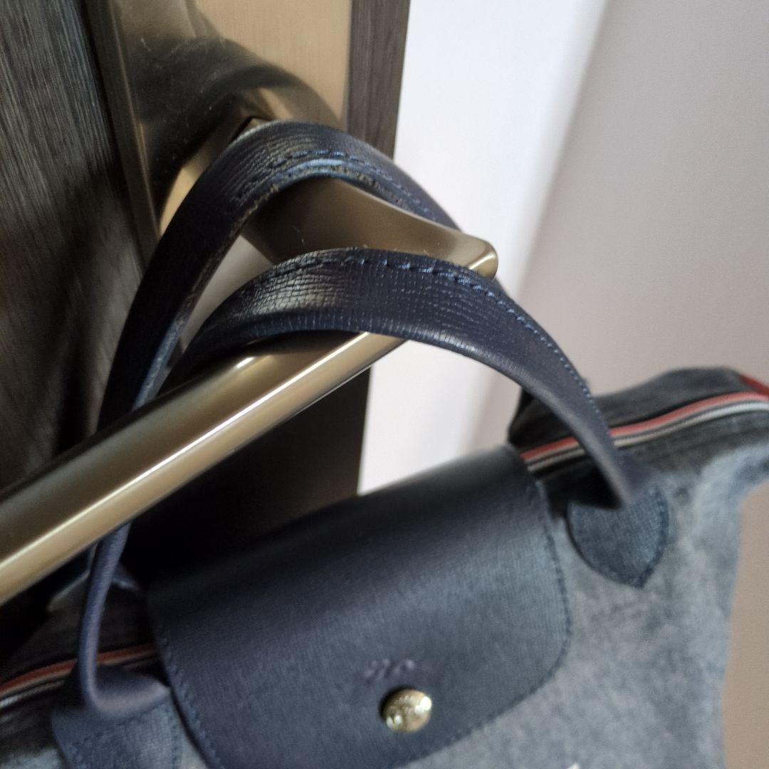 お値下げ☆LONGCHAMPプリアージュSオンザロードマリンデニム 2way