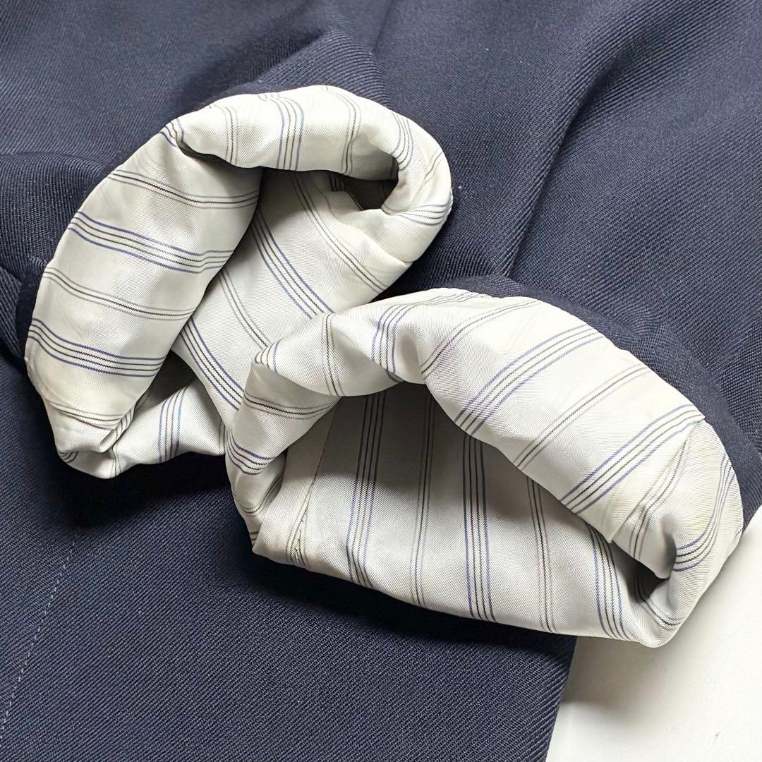 【極美品】ジェイプレス/3B紺ブレザー/ジャケット/ウールポリエステル/金ボタン