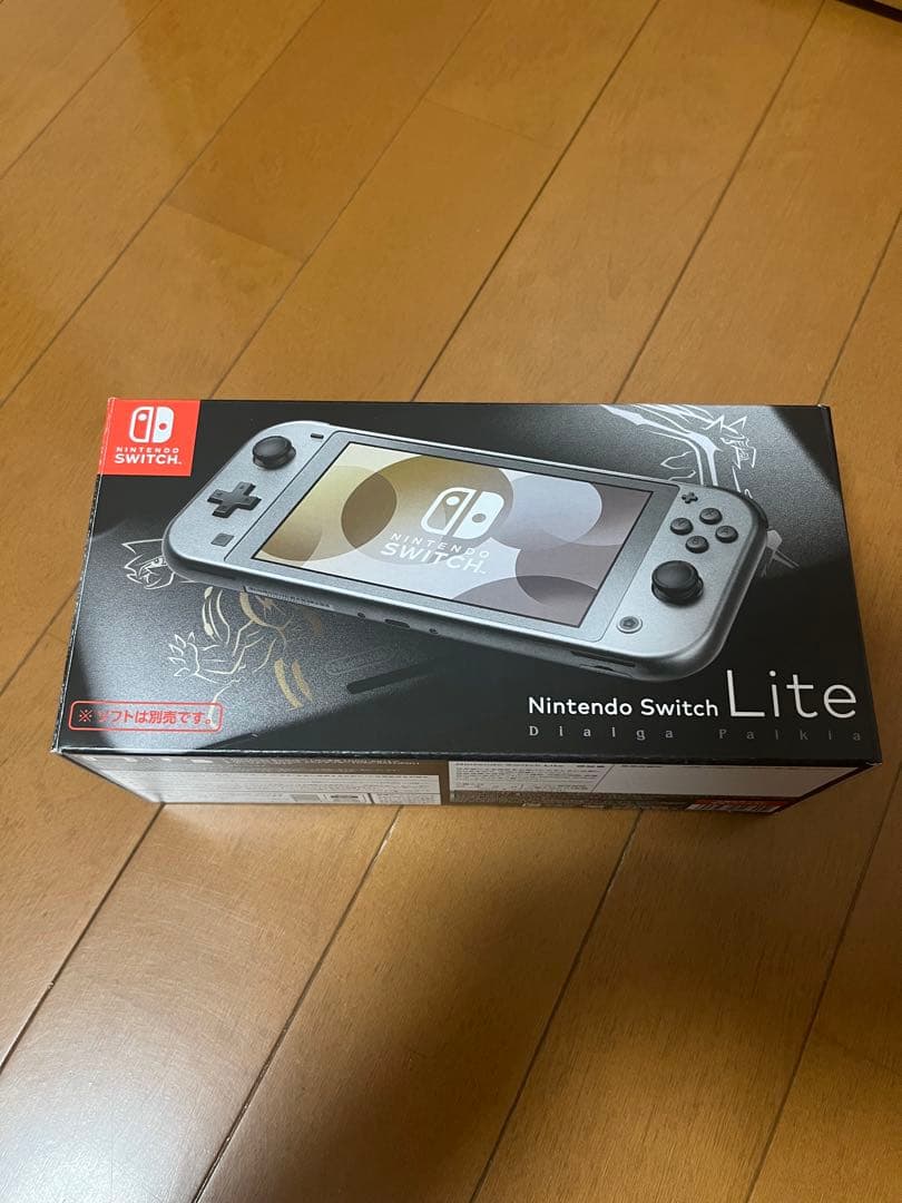 m*g様 Nintendo Switch Lite ディアルガ・パルキア 箱付