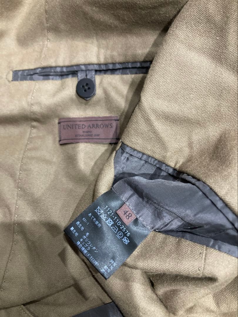ユナイテッドアローズ UNITED ARROWS ダブル セットアップ スーツ