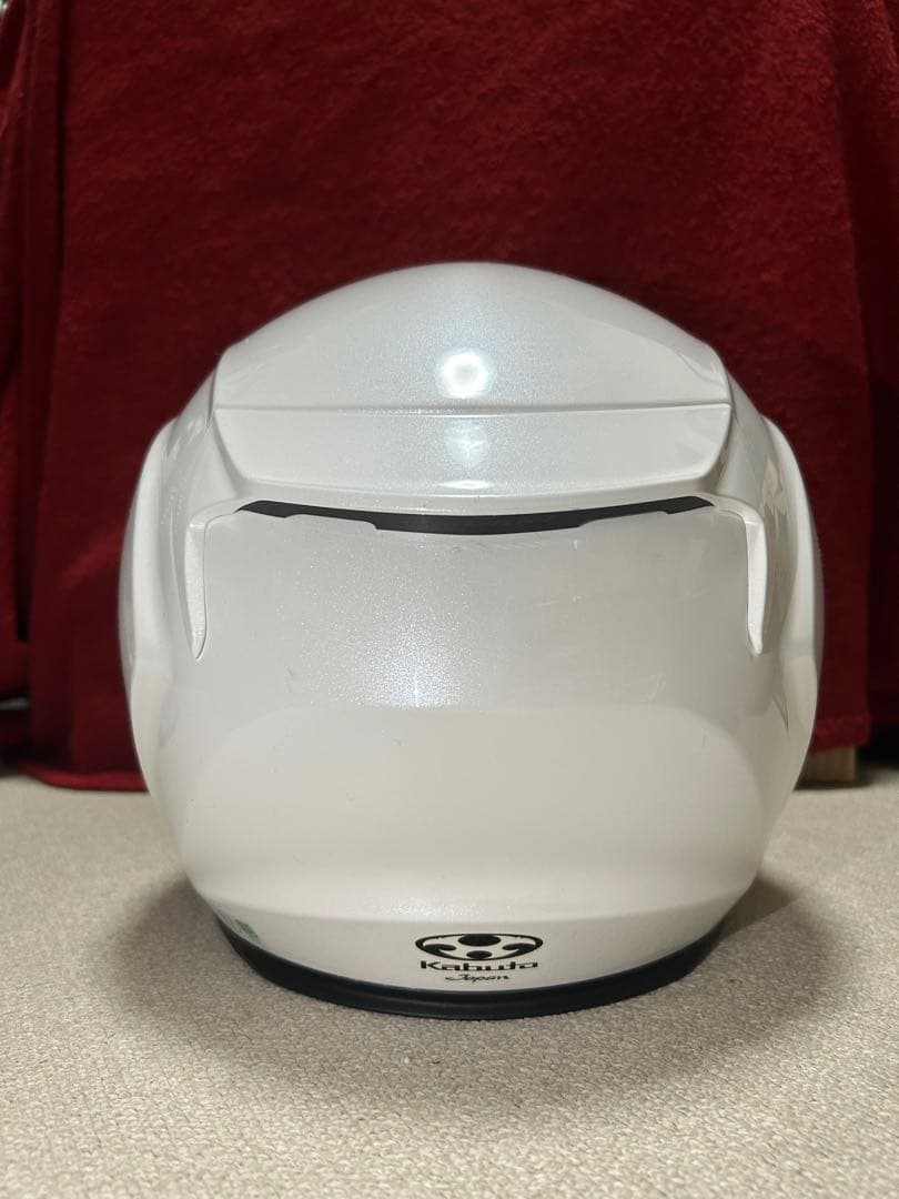 【ブルーミラーシールド付き】OGK KABUTO SHUMA Lサイズ　ホワイト