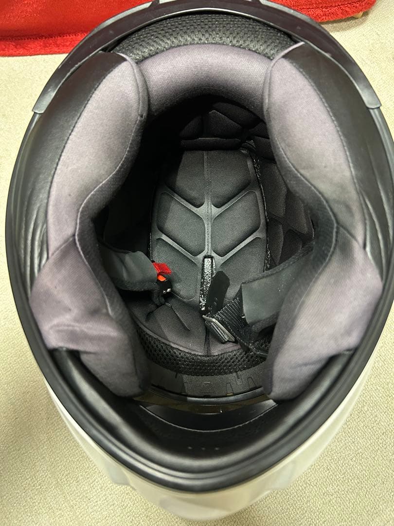 【ブルーミラーシールド付き】OGK KABUTO SHUMA Lサイズ　ホワイト