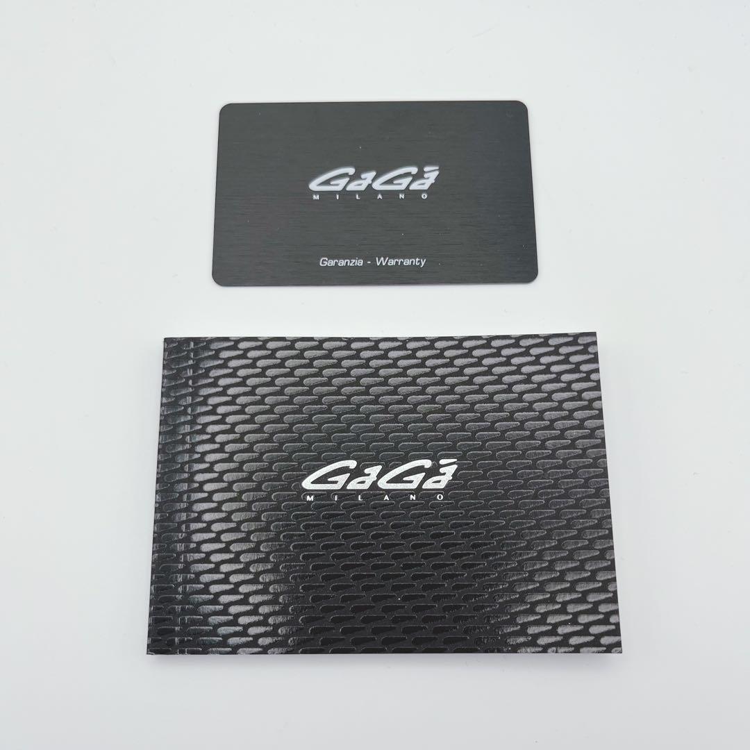 GaGa MILANO Manuale 40mm gold 付属品 希少色