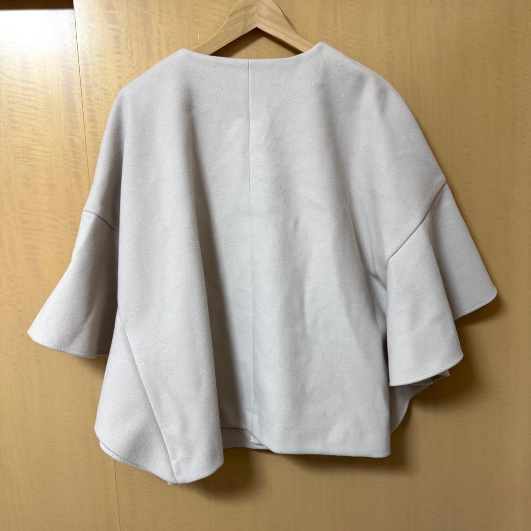 FENNEL フレアスリーブアウター　ヤマダヤ　ポンチョ　ケープ　コート