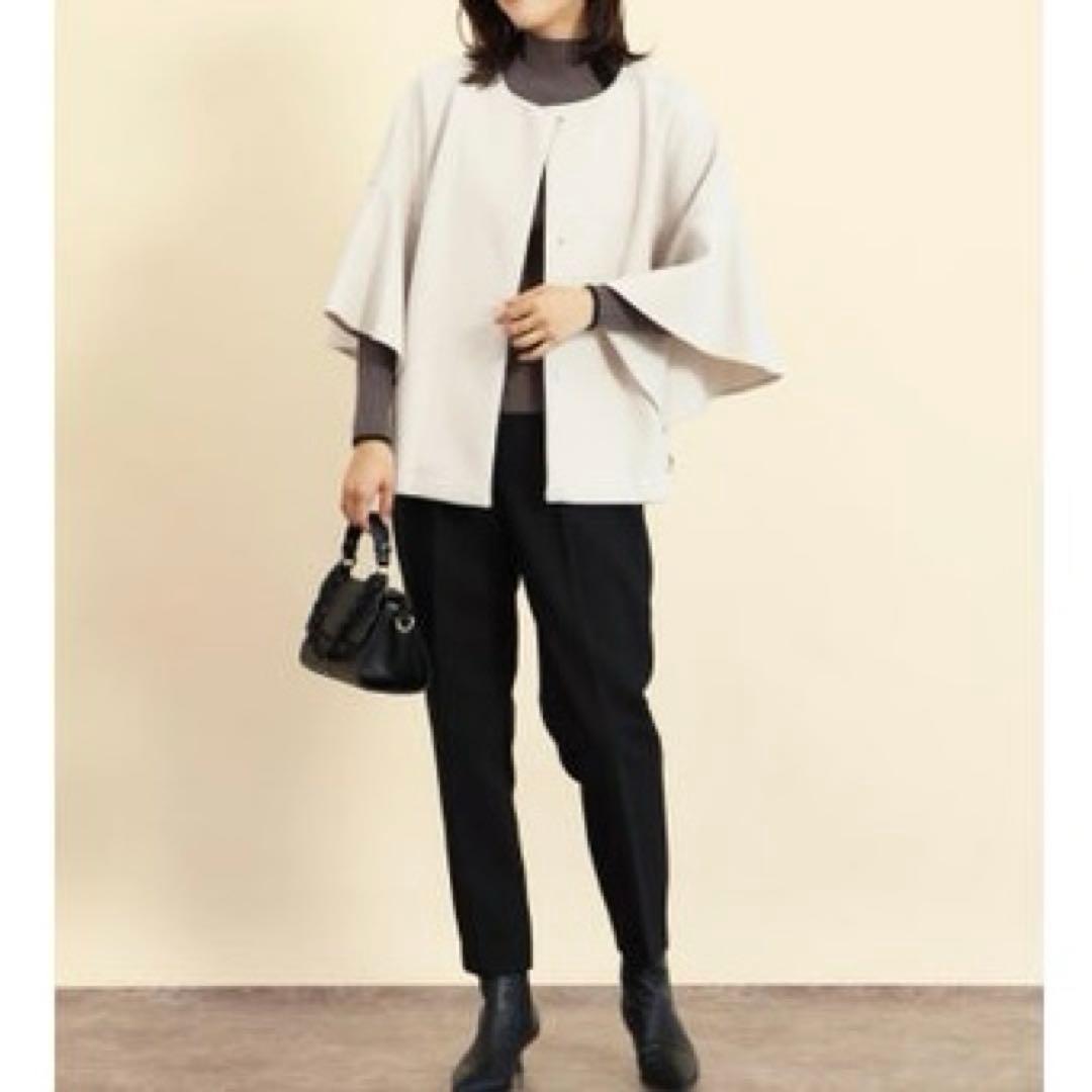 FENNEL フレアスリーブアウター　ヤマダヤ　ポンチョ　ケープ　コート