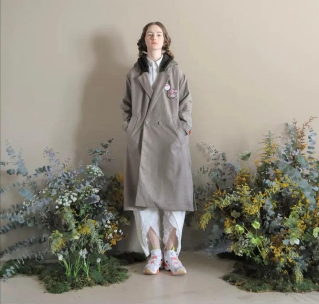 【まる】bedside dramaベージュチェスターコート