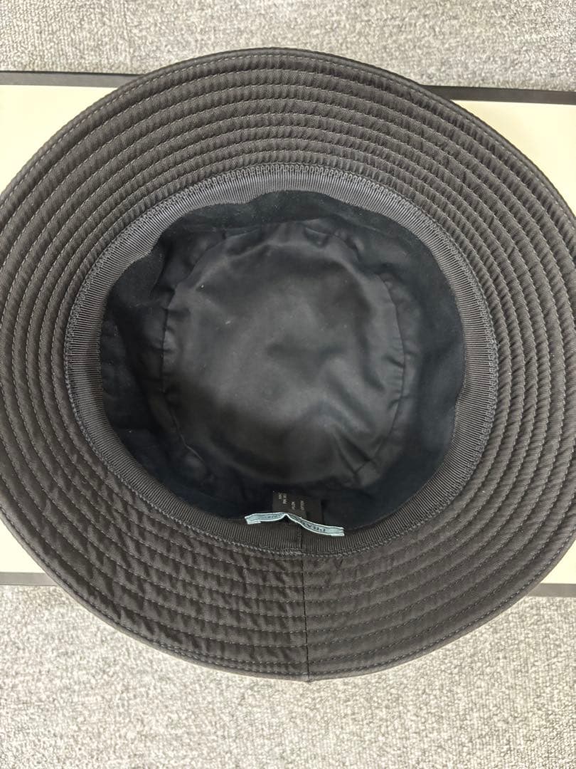 PRADA ブラック バケットハット　M