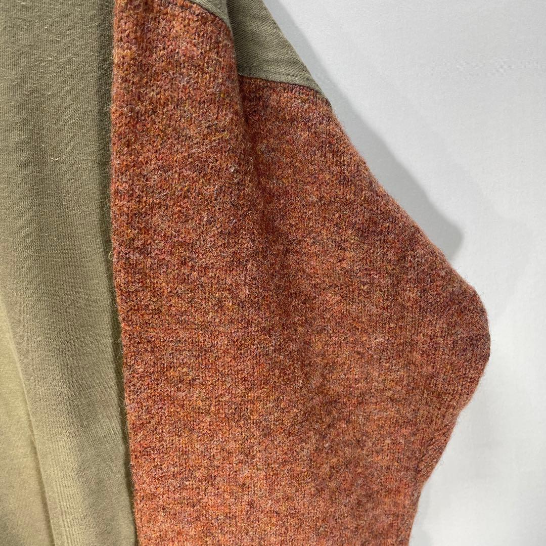 90S コムデギャルソン　銀タグ　田中オム　袖ニット　カットソー