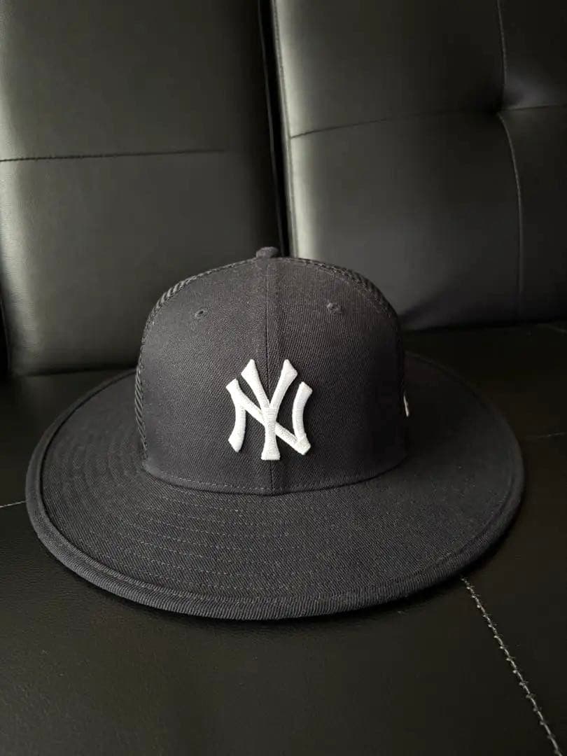 【新品】NEW ERA ロングブリムハット 中津川吾郎 ヤンキース ネイビー