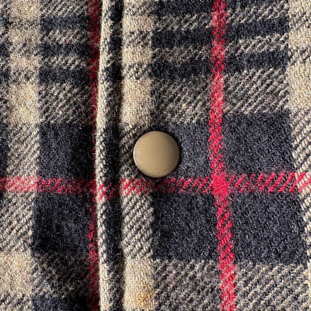 OLD STUSSY ショーンフォント ロゴ刺繍 ウールスタジャン ステューシー